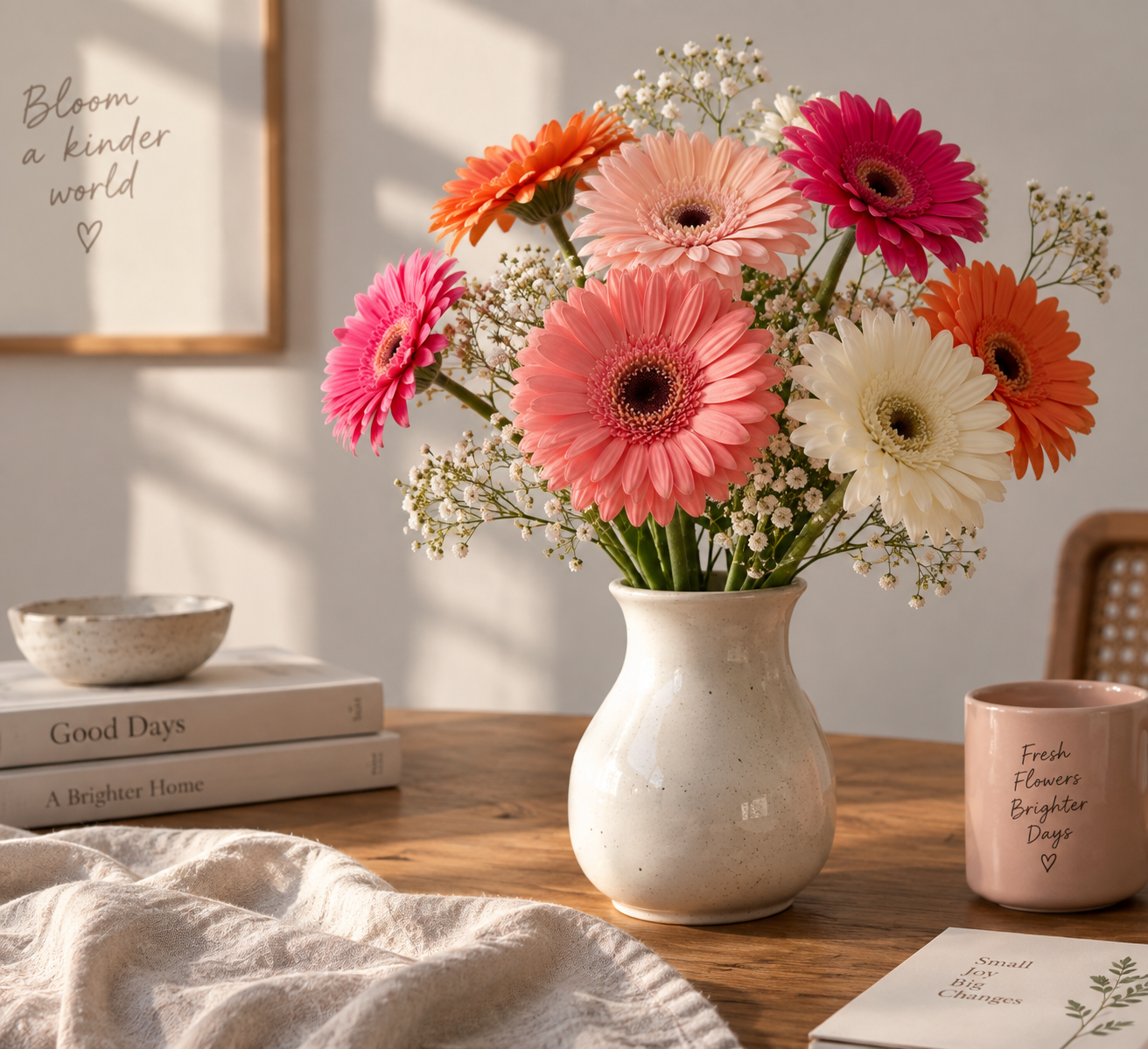 Gerbera 10 stems